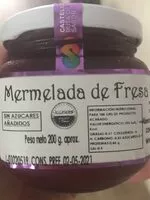 Mängden socker i Mermelada de fresa sin azucar