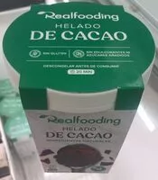 Mängden socker i Helado de Cacao - Realfooding