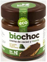 Mängden socker i Biochoc crema de cacao y menta