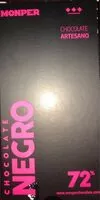 Mängden socker i Chocolate negro 72%