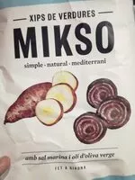 Mängden socker i Chips de remolacha a rayas y boniato blanco con sal marina y aceite de oliva virgen bolsa 85 g