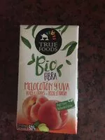 Mängden socker i Zumo melocotón y uva con fibra bio