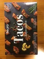 Mängden socker i Heura. Tacos especiados