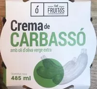 Mängden socker i Crema de calabacín