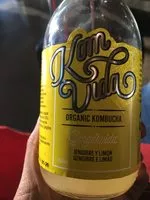 Mängden socker i Organic kombucha Ginger & lemon