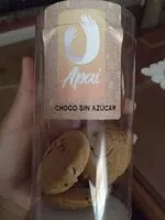 Mängden socker i Cookies chocolate sin azucar añadido
