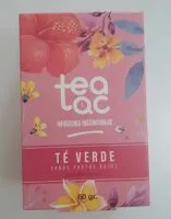 Mängden socker i Infusiones Instantáneas. Té verde sabor frutos rojos