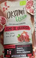 Mängden socker i Okami bio zumo granada