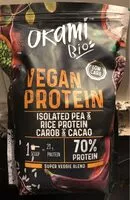 Mängden socker i Isolated pea & rice protein carob & cacao