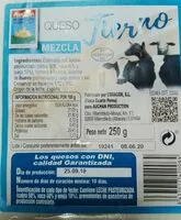 Mängden socker i Queso tierno mezcla