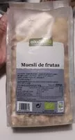 Mängden socker i Muesli de frutas