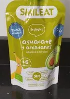 Mängden socker i Pouche aguacate y arándanos