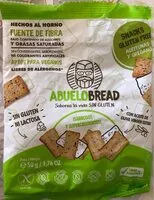 Mängden socker i Snacks de pan con aceitunas, orégano, aceite de oliva virgen, sin gluten
