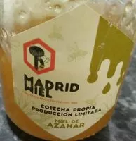 Mängden socker i Miel de azahar