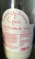 Mängden socker i Leche cruda de vaca