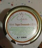 Mängden socker i Yogur desnatado