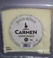 Mängden socker i Queso ibérico semicirado