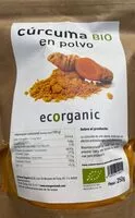 Mängden socker i Cúrcuma bio en polvo