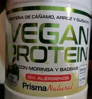 Mängden socker i Vegan protein con moringa y baobab