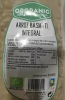 Mängden socker i Arroz basmati integral