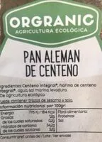 Mängden socker i Pan alemán de centeno