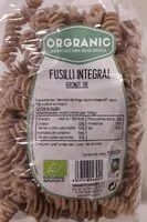 Mängden socker i Fusilli integral