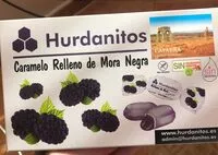 Mängden socker i Caramelo relleno de mora negra