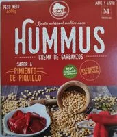 Mängden socker i Hummus sabor pimiento de piquillo