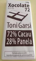 Mängden socker i Xocolate 72%cacao 28%panela