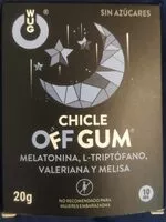 Mängden socker i Chicle OFF GUM