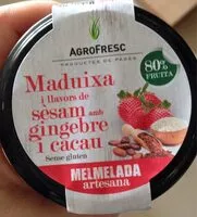 Mängden socker i Maduixa i llavors de sèsam amb gingebre i cacau