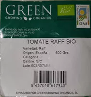Mängden socker i Tomate Raff bio