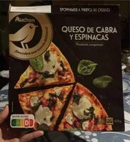 Mängden socker i Queso de Cabra y Espinacas