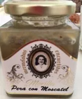 Mängden socker i Mermelada de pera con moscatel