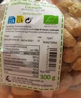 Mängden socker i Cacahuetes ecologicos