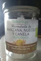 Mängden socker i Mermelada de manzana, nueces y canela
