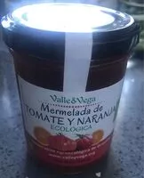 Mängden socker i Mermelada de tomate y naranja