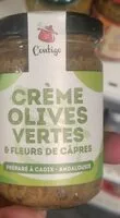 Mängden socker i Crème olives vertes