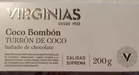 Mängden socker i Turrón de coco