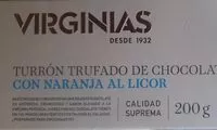 Mängden socker i Turrón truffado de chocolate naranja al licor