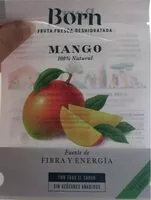 Mängden socker i Mango deshidratado