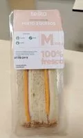 Mängden socker i Sandwich mixto 2 quesos