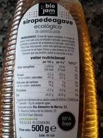 Mängden socker i Sirope de agave ecológico