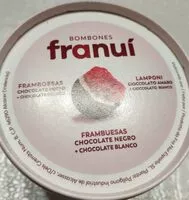 Mängden socker i Bombones helados de frambuesa y chocolate negro