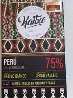 Mängden socker i Chocolate Perú 75%