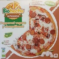 Mängden socker i Pizza pepperoni vegano y champiñones