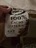 Mängden socker i 100% cacao matural