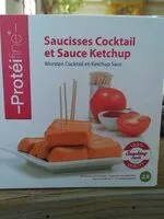 Mängden socker i Saucisses Cocktail et Sauce Ketchup