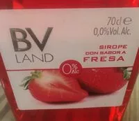 Mängden socker i Sirop de fraise
