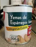 Mängden socker i Yemas de espárragos blancos